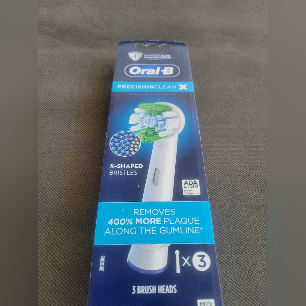 Oral-B Precision Clean X Replacement Brush Heads 3 Ct Pack